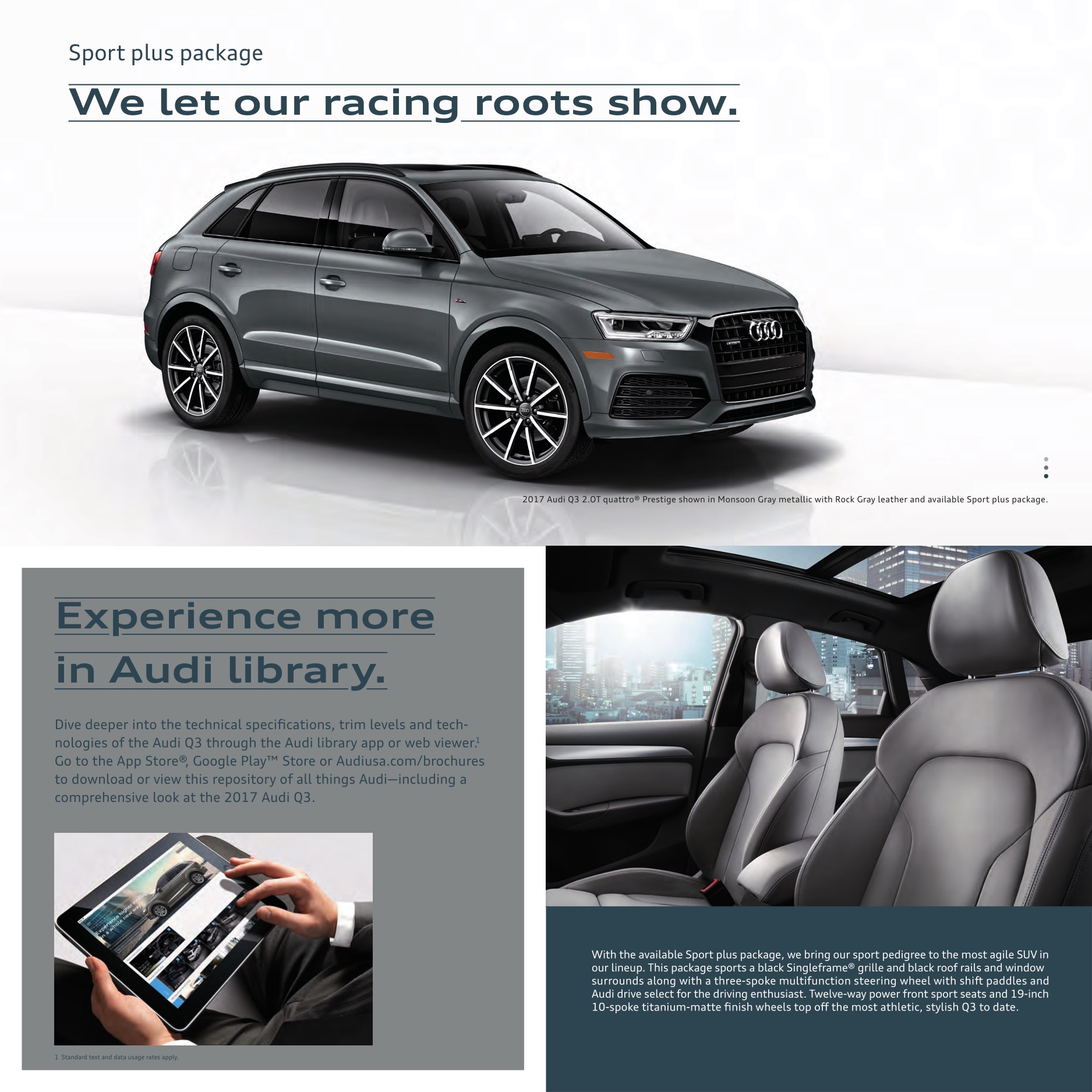 2017 Audi Q3 Brochure Page 19